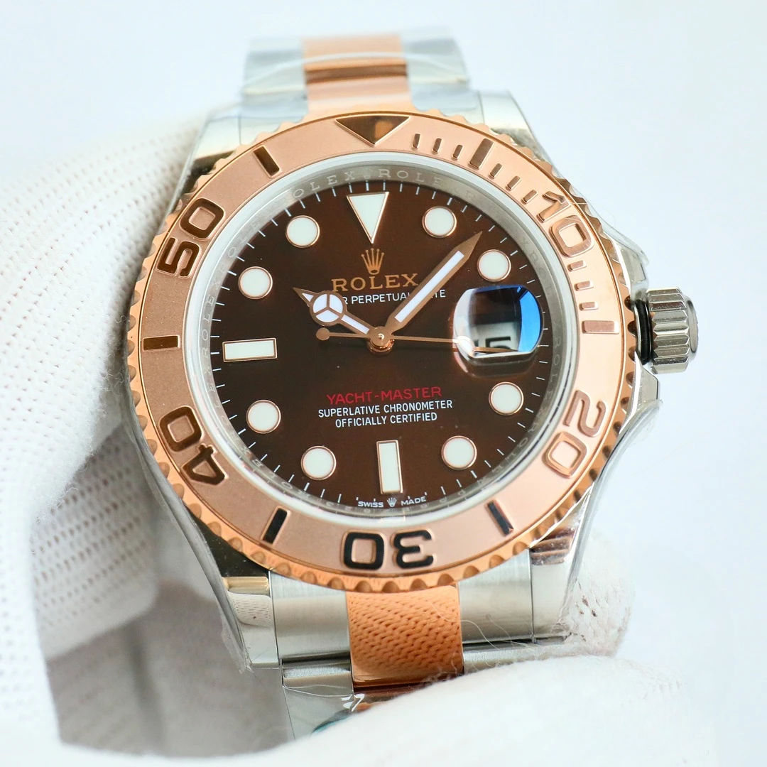 Replica Rolex Yacht-Master 116621 Chocolate Dial 40mm - Image 3