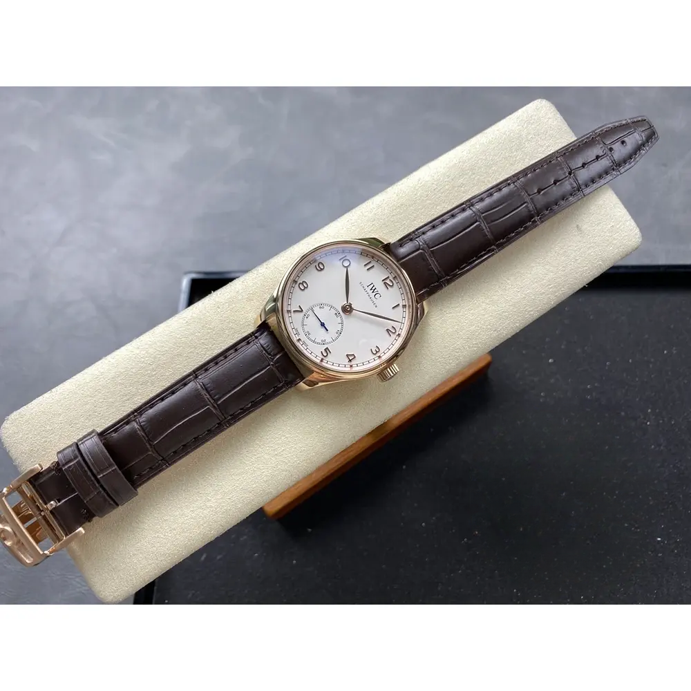 Swiss Replica IWC Schaffhausen Portuguese Rose Gold 44mm IW545409 - Image 8