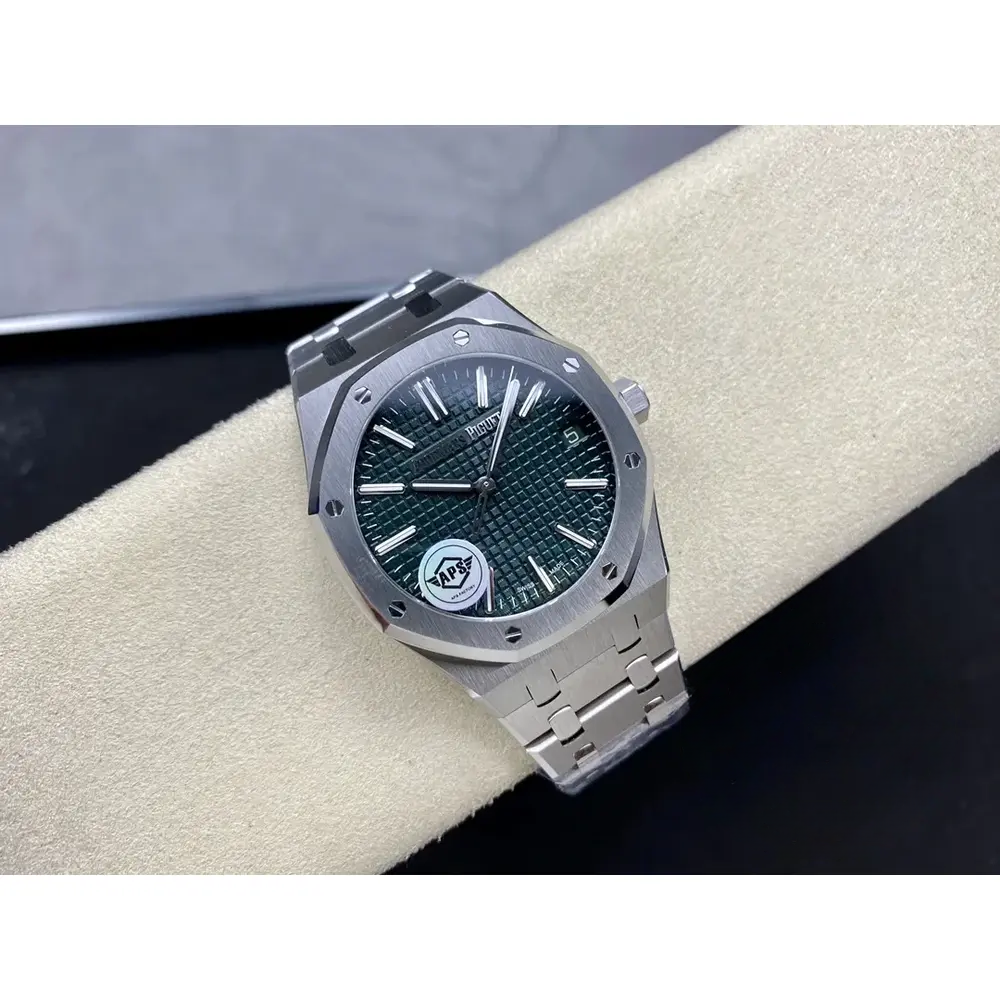 Super Clone Audemars Piguet Royal Oak Green Dial 15510ST.OO.1320ST.09 41mm - Image 8