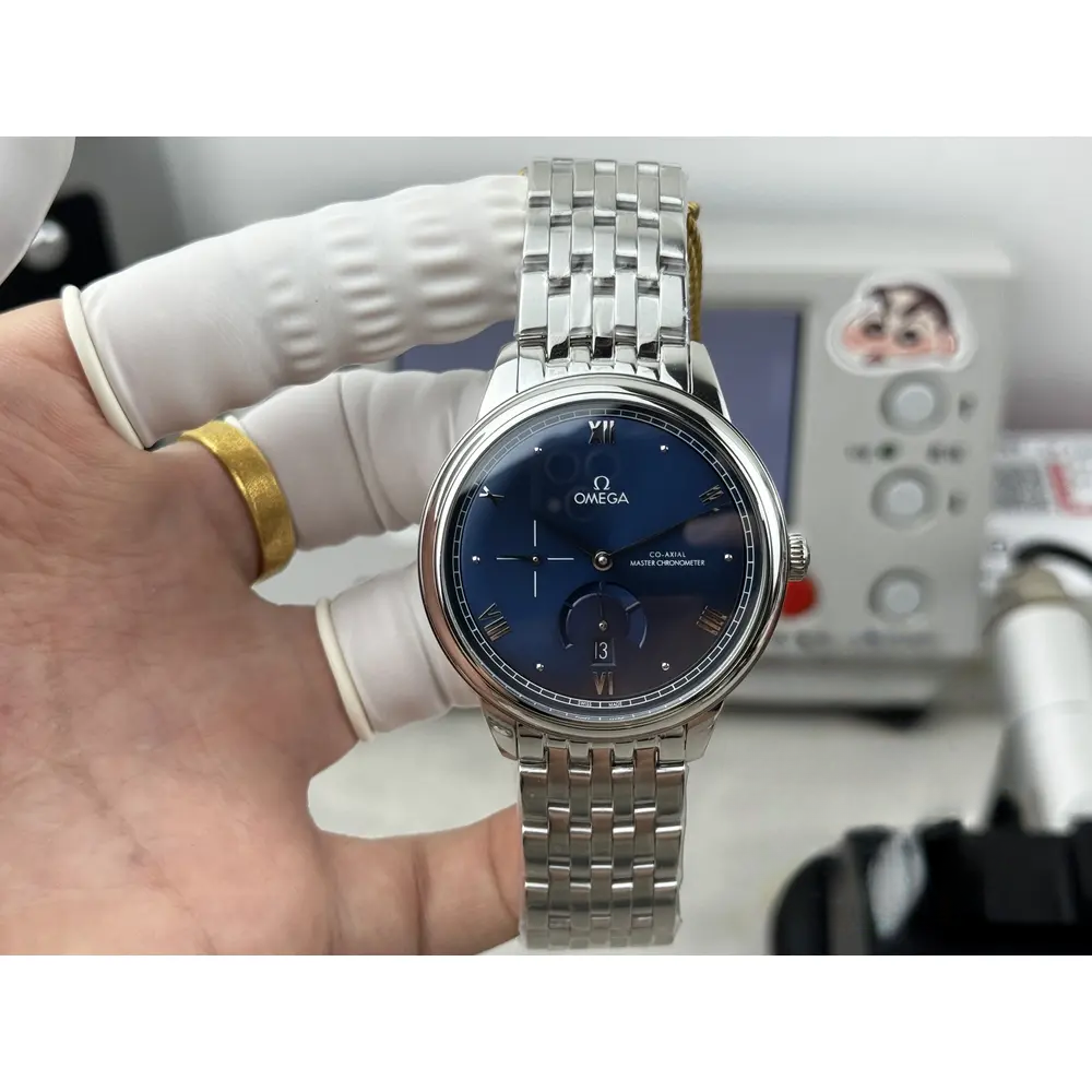 Replica Omega De Ville Prestige 41mm Blue Dial, 434.10.41.21.03.002 - Image 2