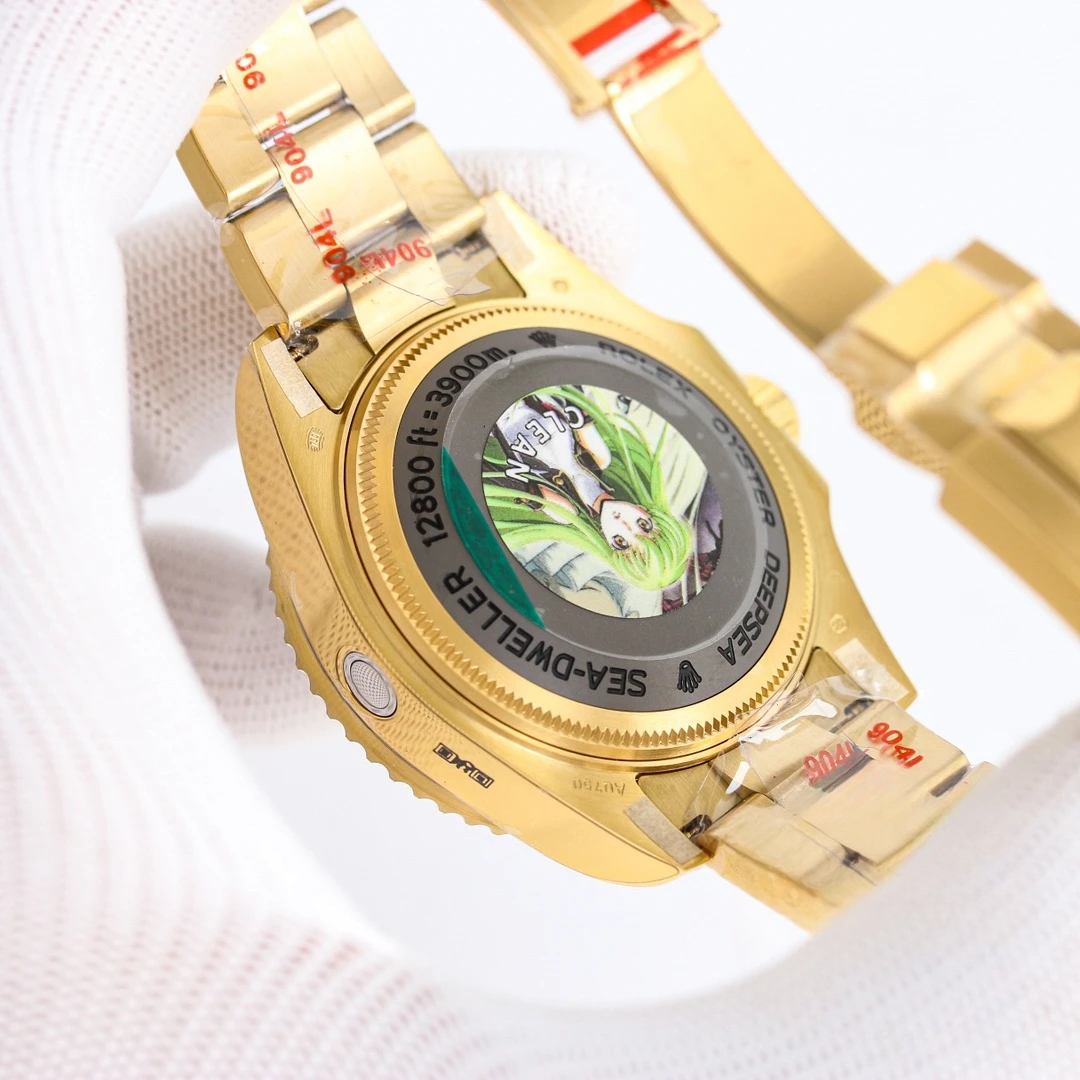 Replica Rolex Deepsea Oyster 44 mm yellow gold M136668LB - Image 8