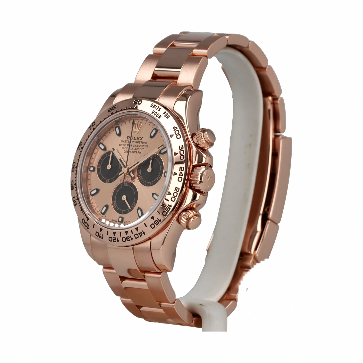 Super Clone Rolex Super Universe Chronograph Daytona m116505 Rose Gold Dial - Image 5
