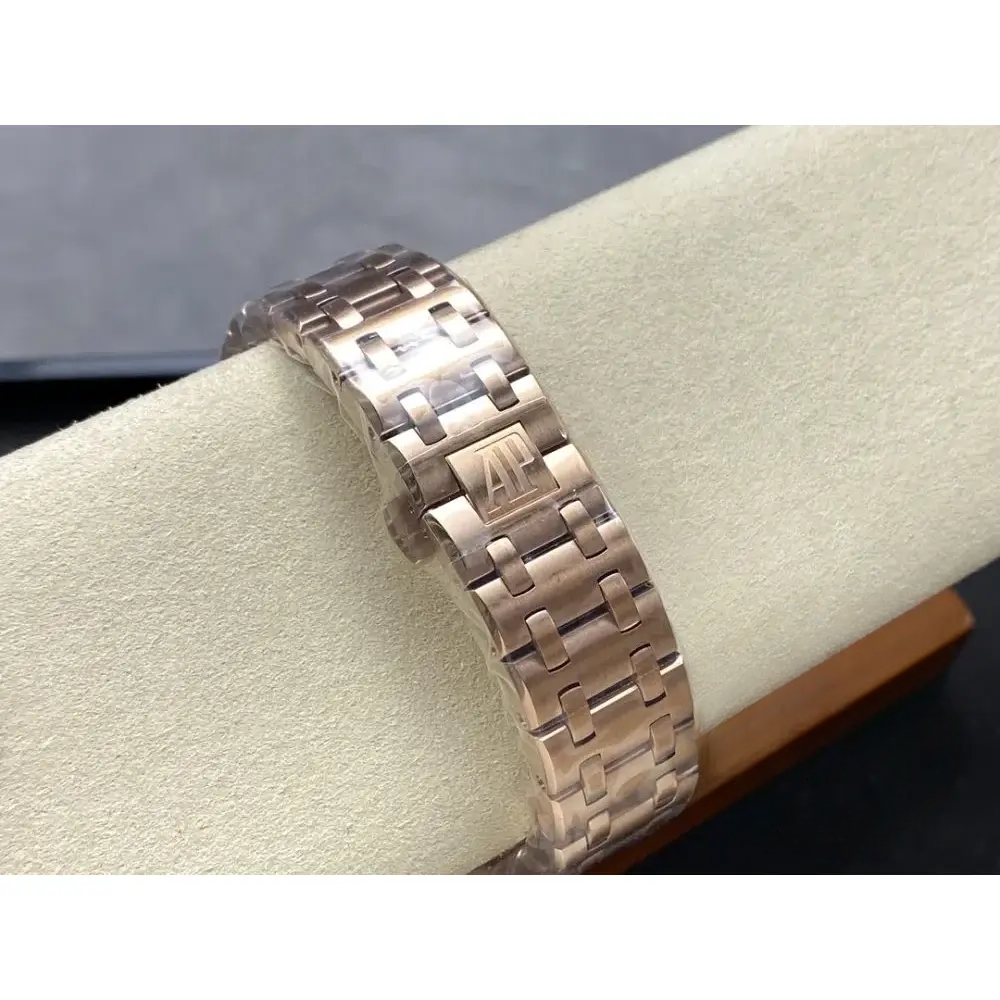 Replica Audemars Piguet Royal Oak Offshore Brown Golden Dial 44mm 26401RO.OO.002CA - Image 4
