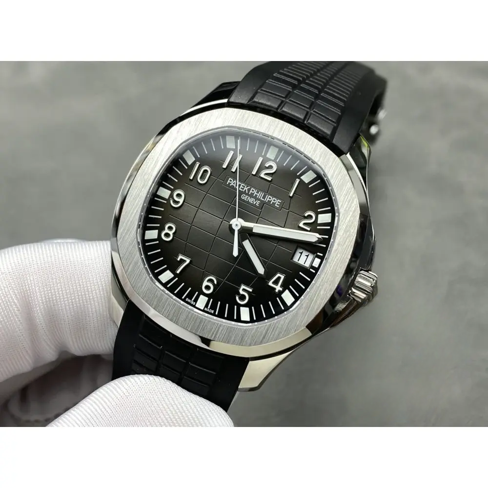 Super Clone Aquanaut 5167A-001 Patek Philippe Date, Sweep seconds 40.8 mm, Stainless steel - Image 4