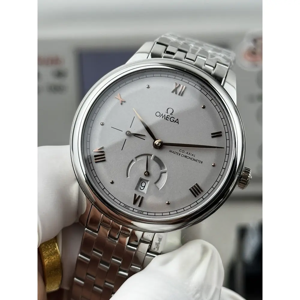 Replica Omega De Ville Prestige 41mm Silver Dial, 434.10.41.21.06.001 - Image 2