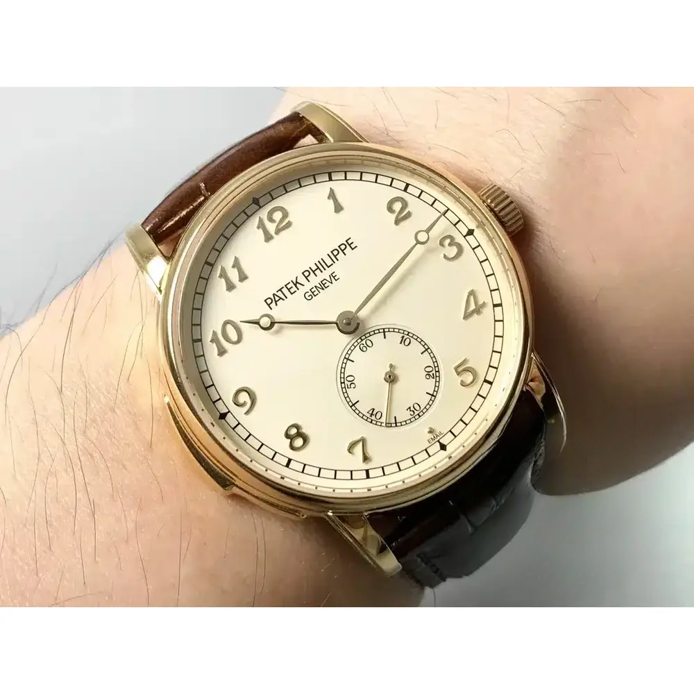Replica Patek Philippe 5078 40 mm, Yellow Gold Plated - Image 5