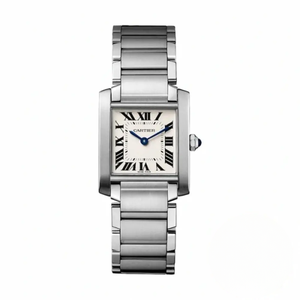 Replica Cartier Tank Quartz Silver Stainless Steel 25.5mm WSTA0052