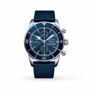 Replica Breitling Superocean Heritage Men Automatic Blue Rubber Watch A13313161C1S1