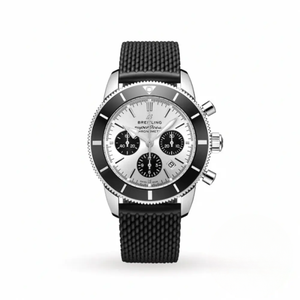 Replica Breitling Superocean Heritage Men Automatic Silver Rubber Watch AB0162121G1S1