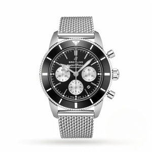Replica Breitling Superocean Heritage Men Automatic Black Stainless Steel Watch AB0162121B1A1