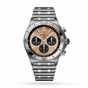 Replica Breitling Chronomat Gold Stainless Steel 42 mm AB0134101K1A1