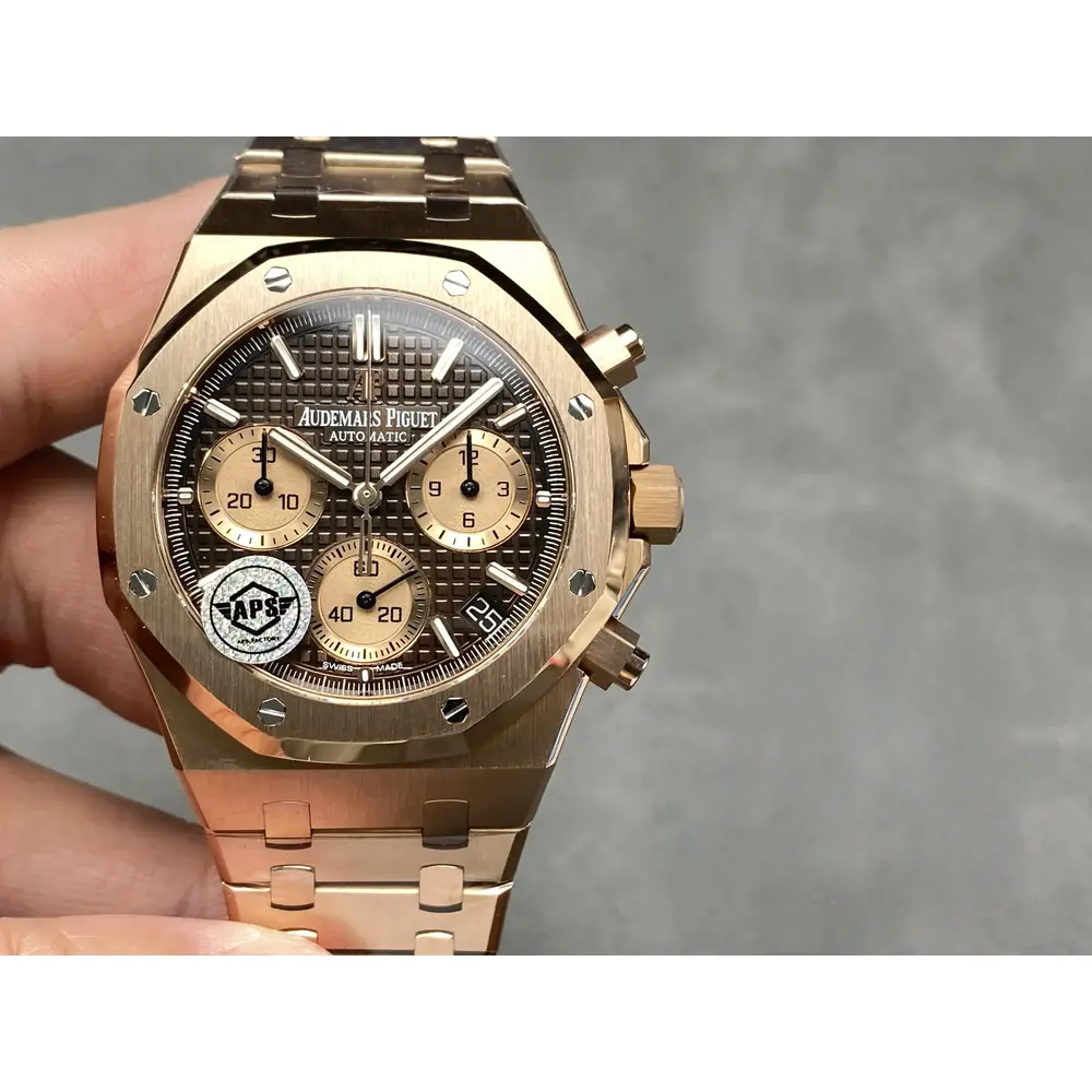 Super Clone Audemars Piguet Royal Oak Brown Dial 26240 - Image 5