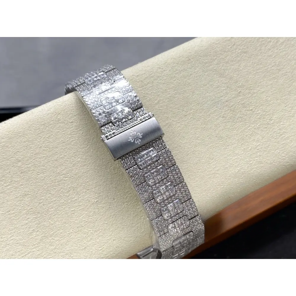 Replica Cubitus 5821/1AR Patek Philippe 45 mm Yellow Dial, Diamond - Image 8