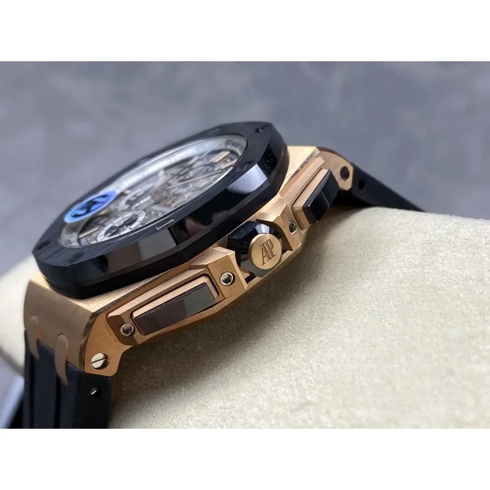 Super Clone Audemars Piguet Royal Oak Offshore Gold 44mm 26401RO.OO.A002CA.01 - Image 8
