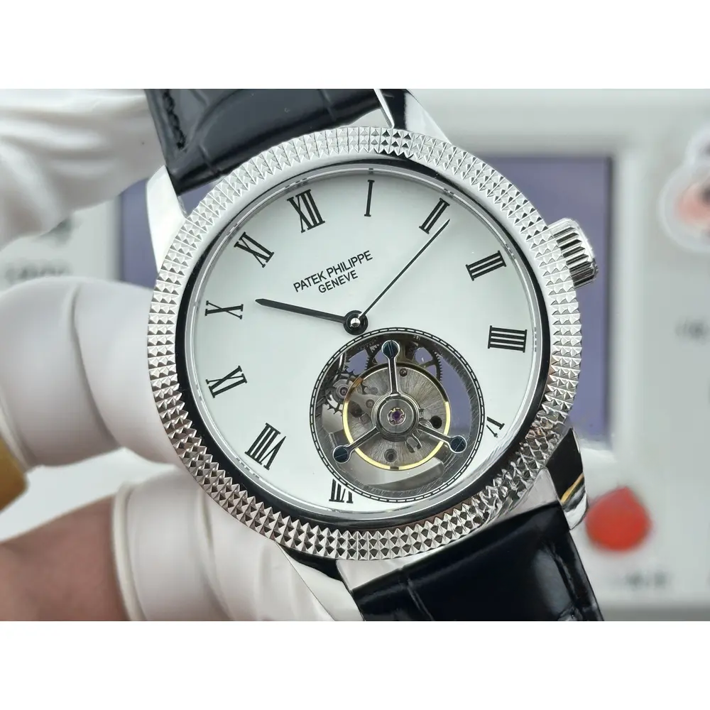 Super Clone Patek Philippe Grand Complications 42mm Tourbillon White Dial - Image 2