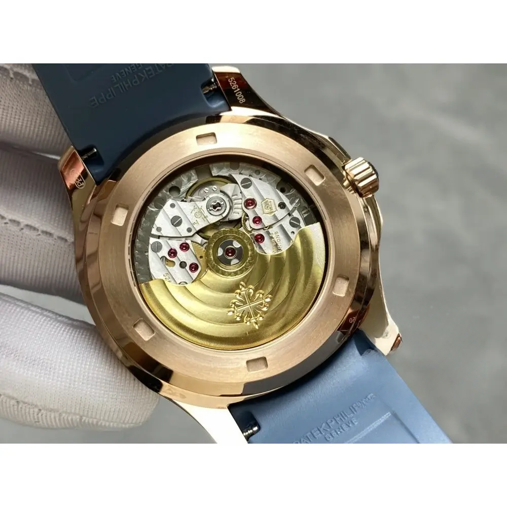 Replica Aquanaut 5261R-001 Patek Philippe Luce Annual Calendar 39.9 mm, Rose gold - Image 7