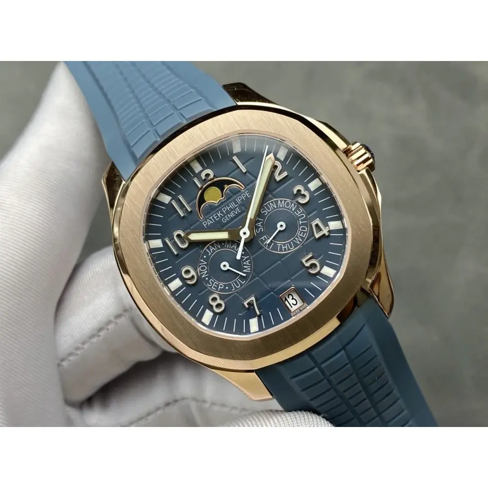 Replica Aquanaut 5261R-001 Patek Philippe Luce Annual Calendar 39.9 mm, Rose gold - Image 3