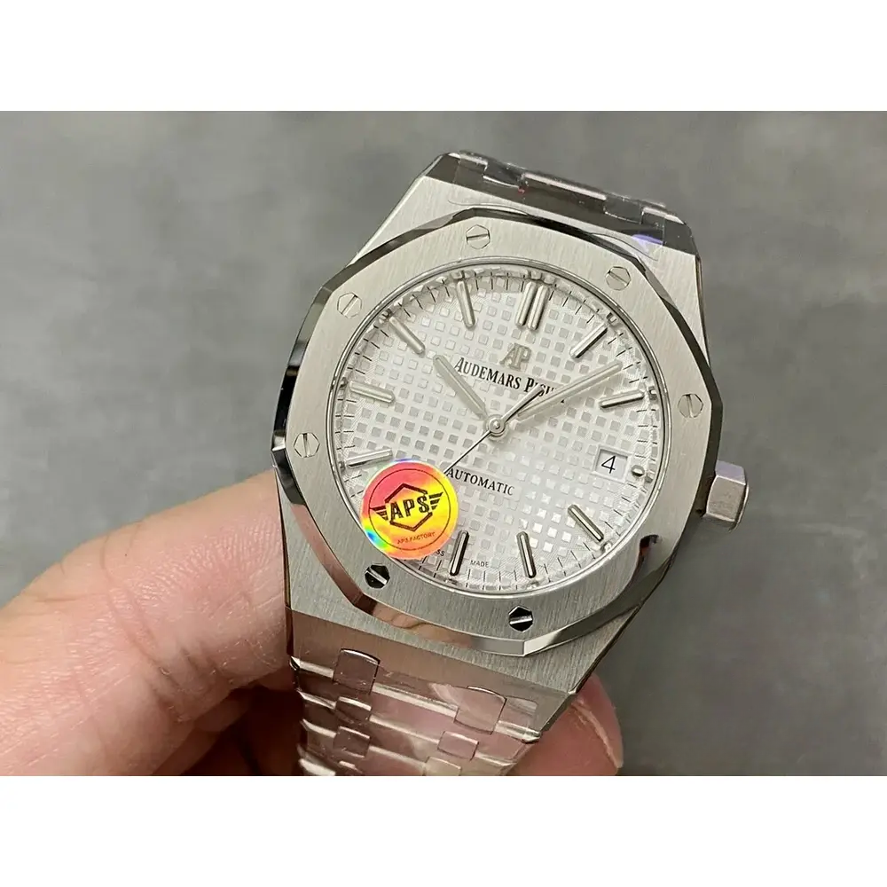 Super Clone Audemars Piguet Royal Oak White Dial 15450ST 37mm - Image 8