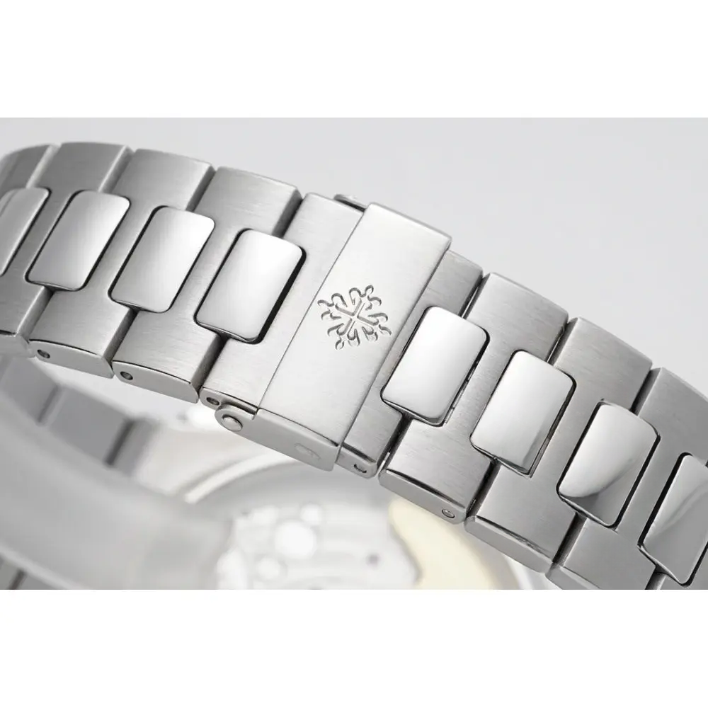 Super Clone Nautilus 5980/1A-001 Patek Philippe Flyback chronograph, Date 40 mm, Stainless Steel - Image 6