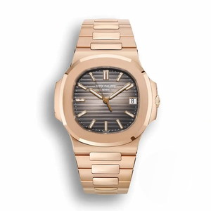 Replica Nautilus 5711/1R-001 Patek Philippe 40 mm, Rose Gold, Grey Dial