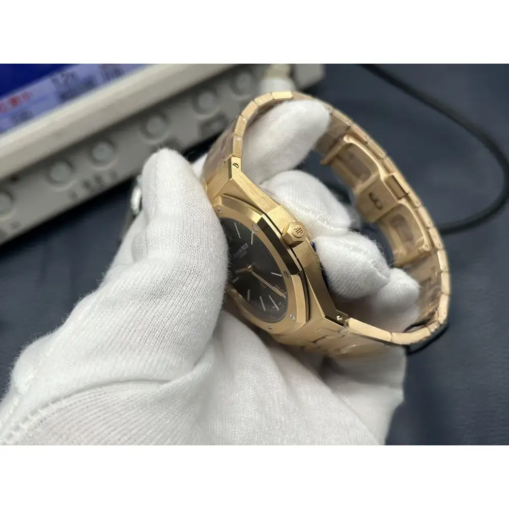 Replica Audemars Piguet Royal Oak Jumbo Extra-Thin 16202.OR - Image 8
