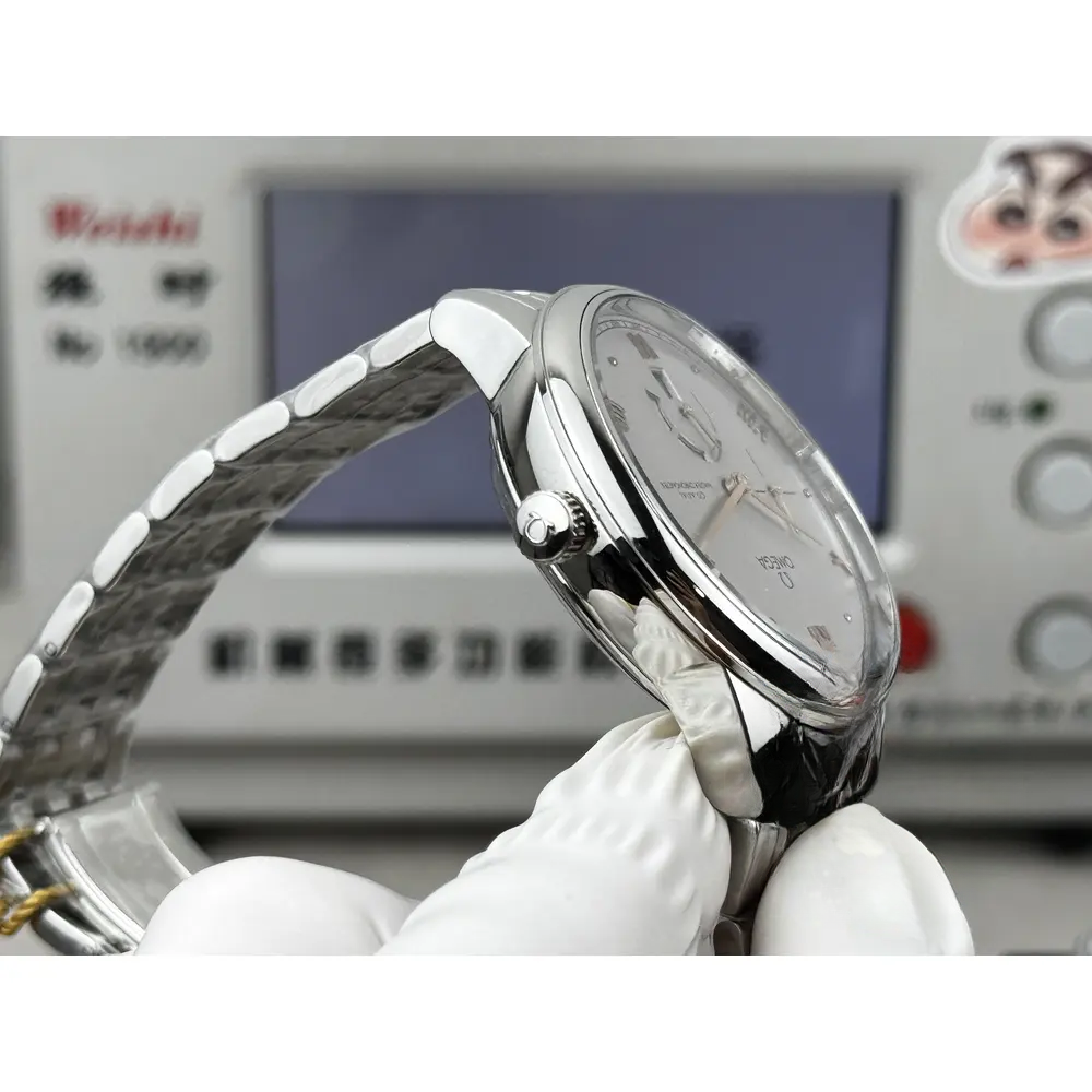 Replica Omega De Ville Prestige 41mm Silver Dial, 434.10.41.21.06.001 - Image 3