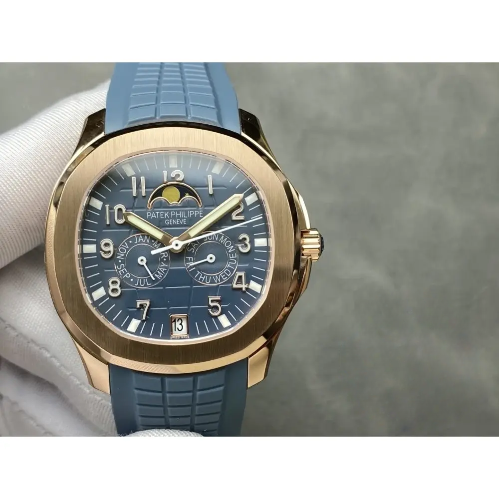 Replica Aquanaut 5261R-001 Patek Philippe Luce Annual Calendar 39.9 mm, Rose gold - Image 4