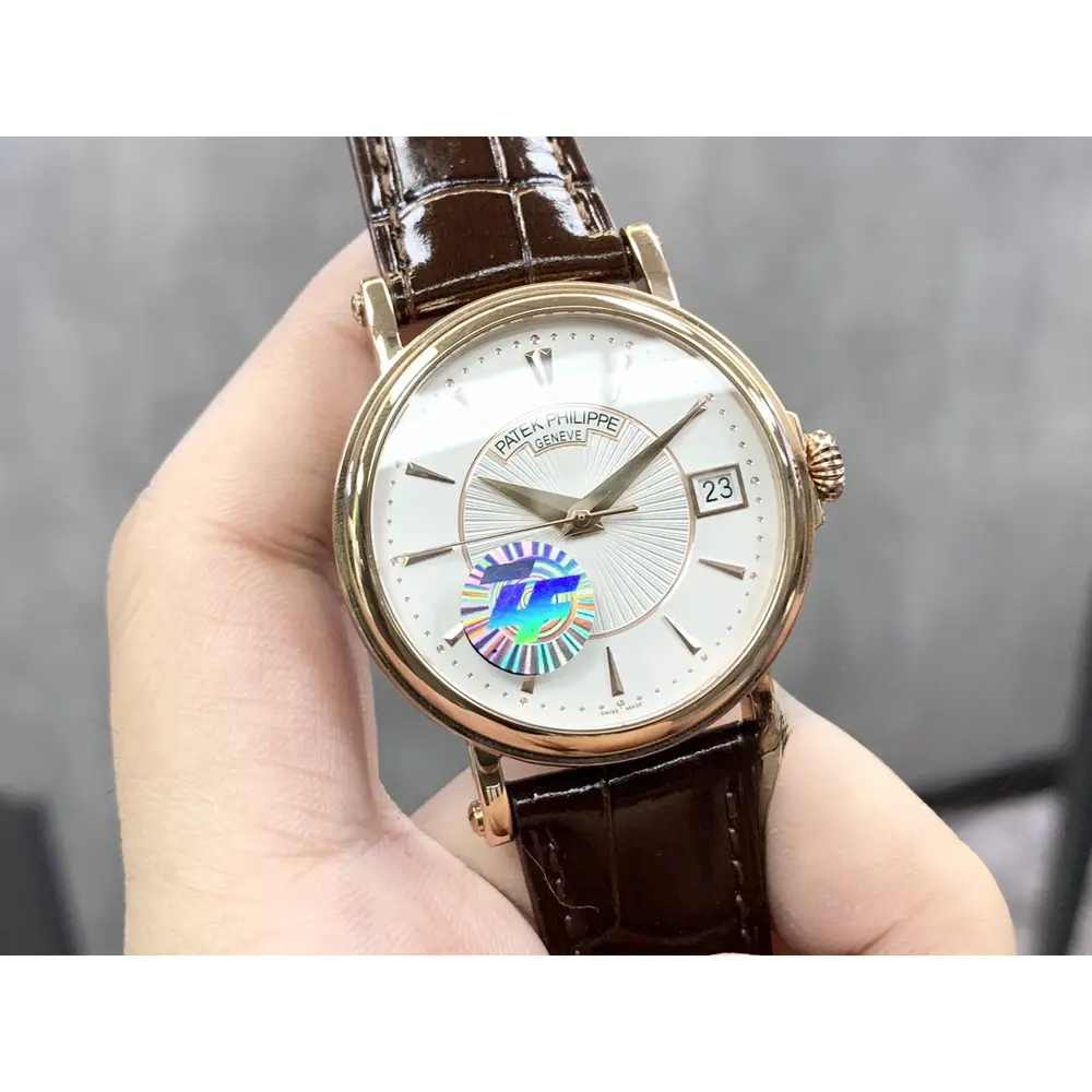 Replica Patek Calatrava Officer 5153R-001 Rose Gold 38mm - Image 3