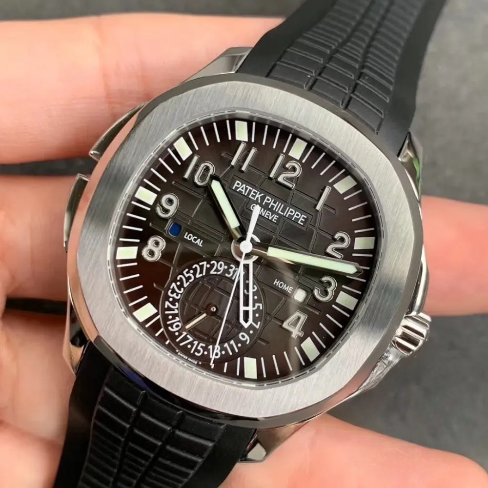 Replica Aquanaut 5164A-001 Patek Philippe Travel Time 40.8 mm, Steel, 5164A - Image 3