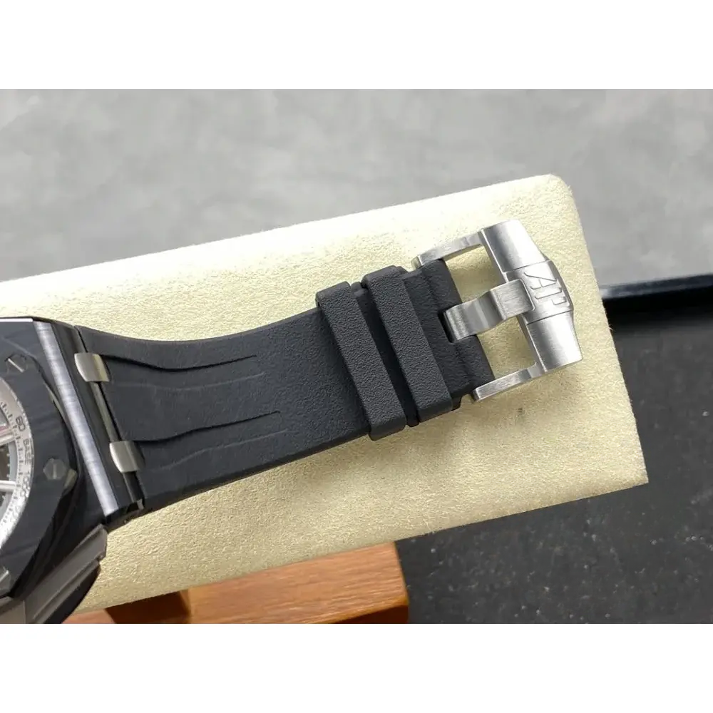 Replica Audemars Piguet Royal Oak Offshore Dark Grey Silver Dial 44mm 26405CE.OO.A002CA.01 - Image 8