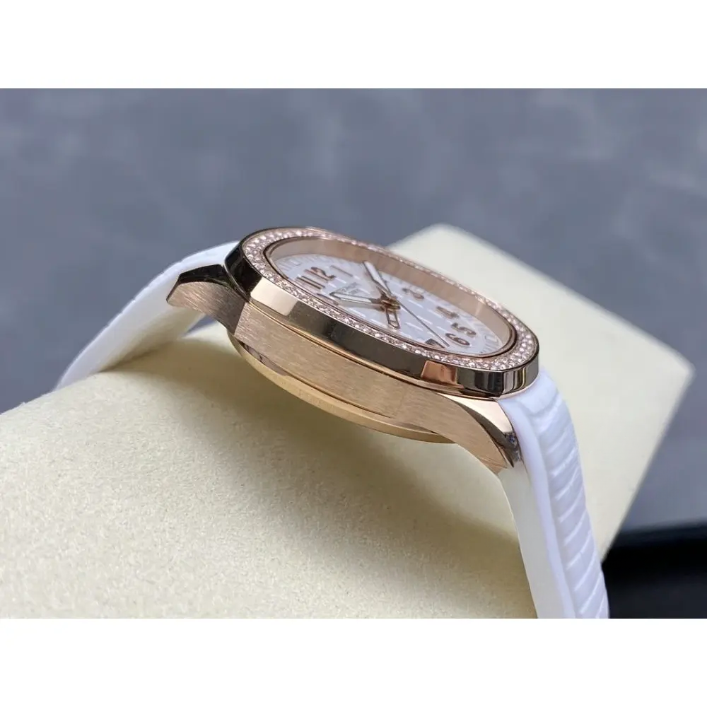 Super Clone Aquanaut 5269/200R-001 Patek Philippe Luce Travel Time 38.8 mm, Rose gold - Image 7
