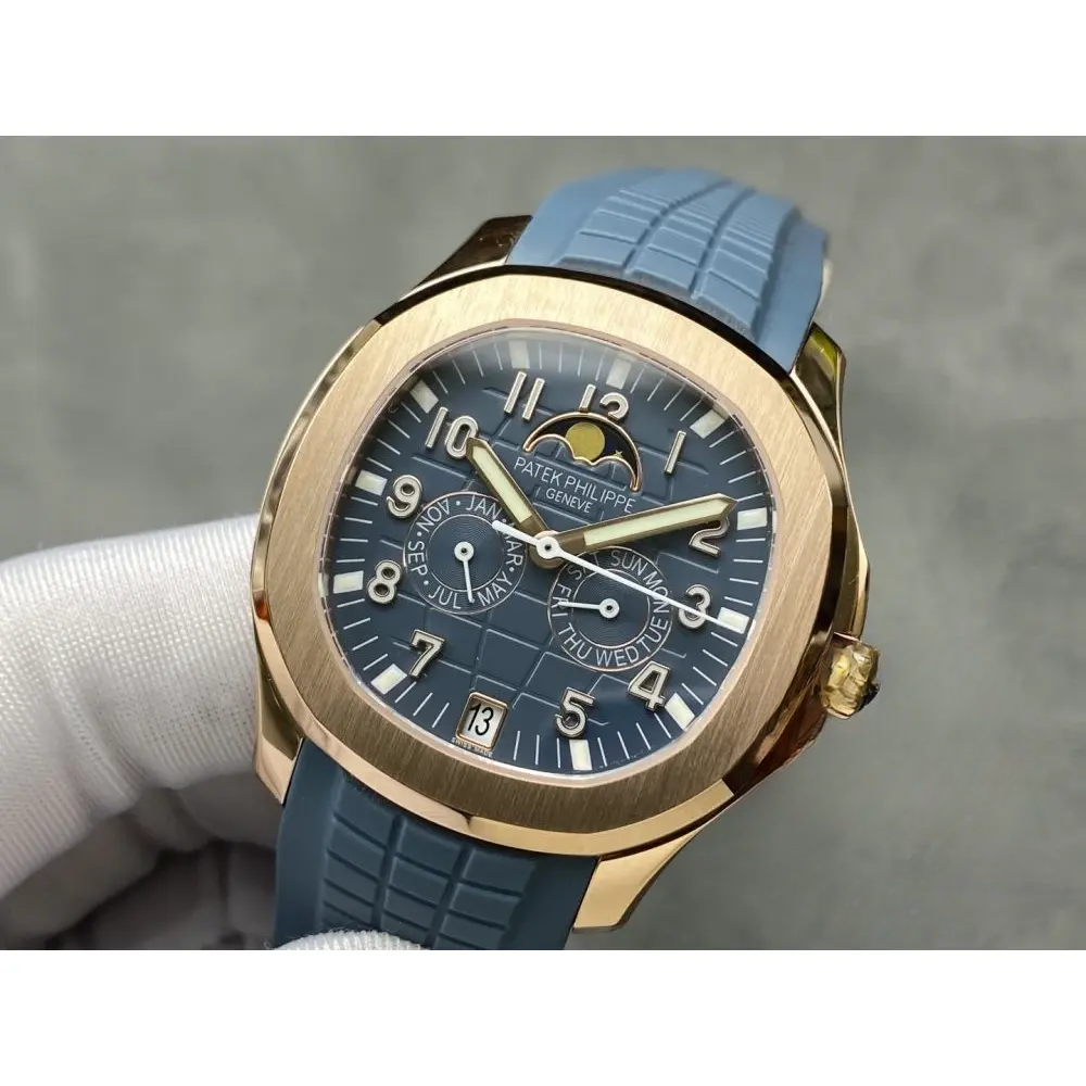 Replica Aquanaut 5261R-001 Patek Philippe Luce Annual Calendar 39.9 mm, Rose gold - Image 5