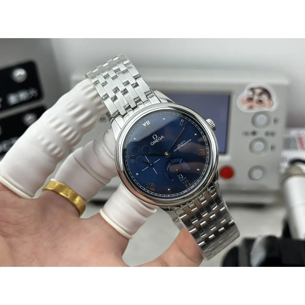 Replica Omega De Ville Prestige 41mm Blue Dial, 434.10.41.21.03.002 - Image 4