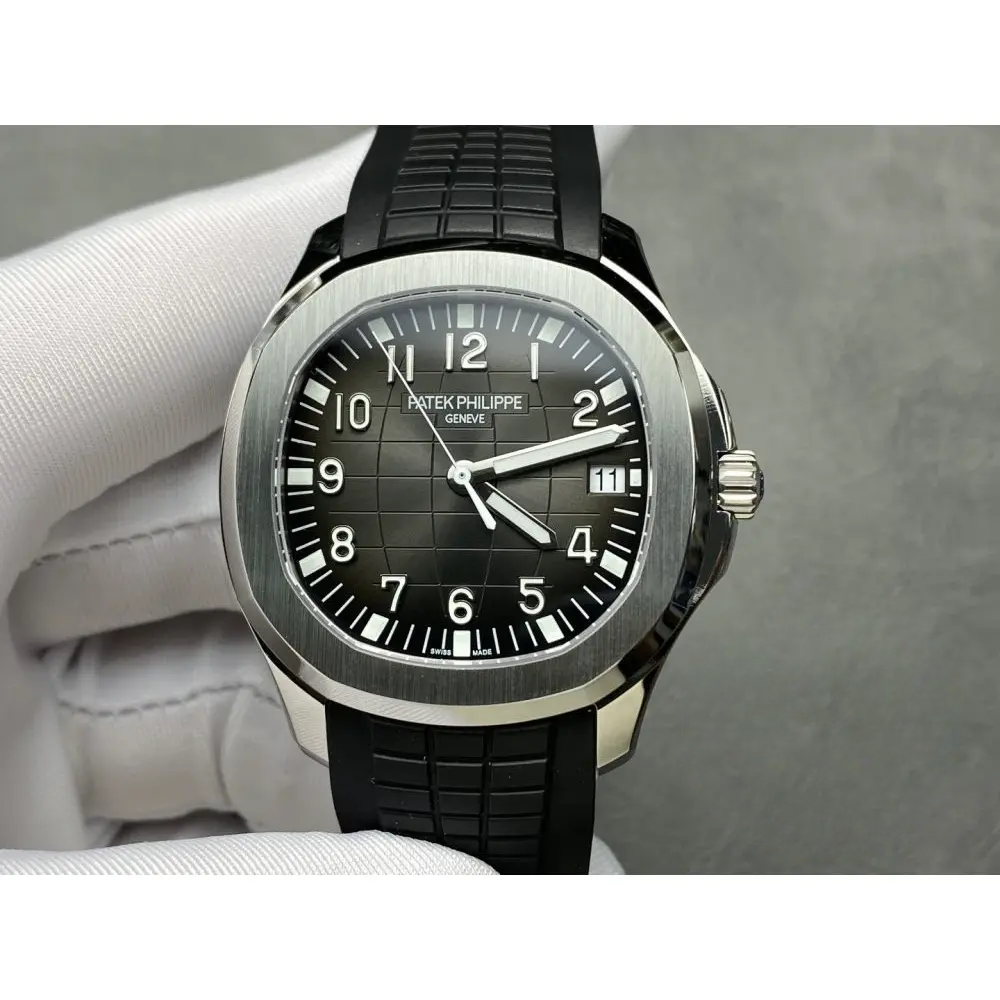 Super Clone Aquanaut 5167A-001 Patek Philippe Date, Sweep seconds 40.8 mm, Stainless steel - Image 2