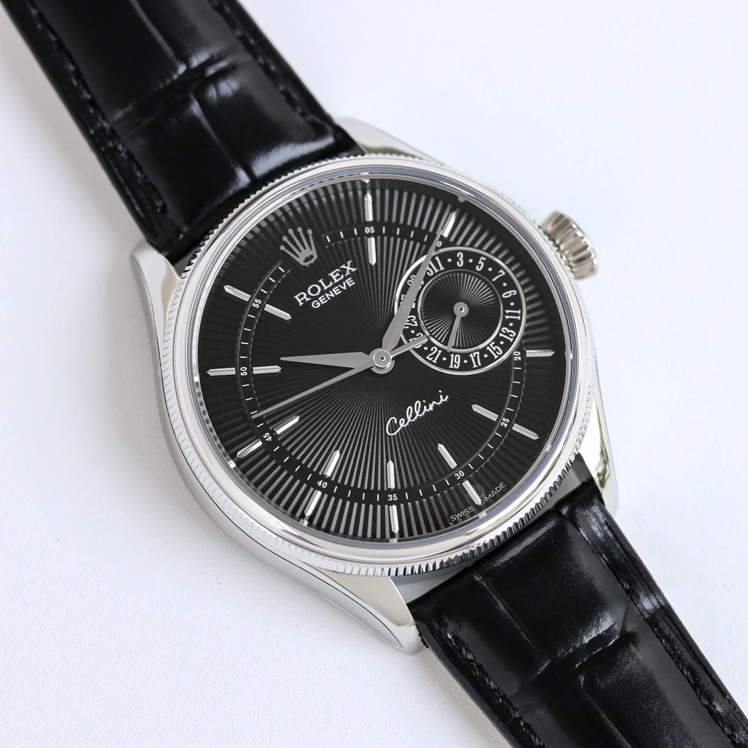 Replica Cellini Date White Gold 50519 Black Dial 39mm - Image 3