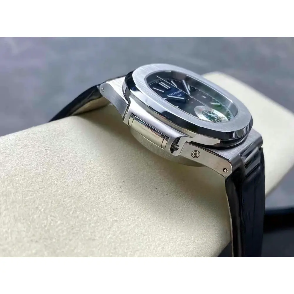 Super Clone Nautilus 5980-5R White 40.5mm Blue Dial - Image 7