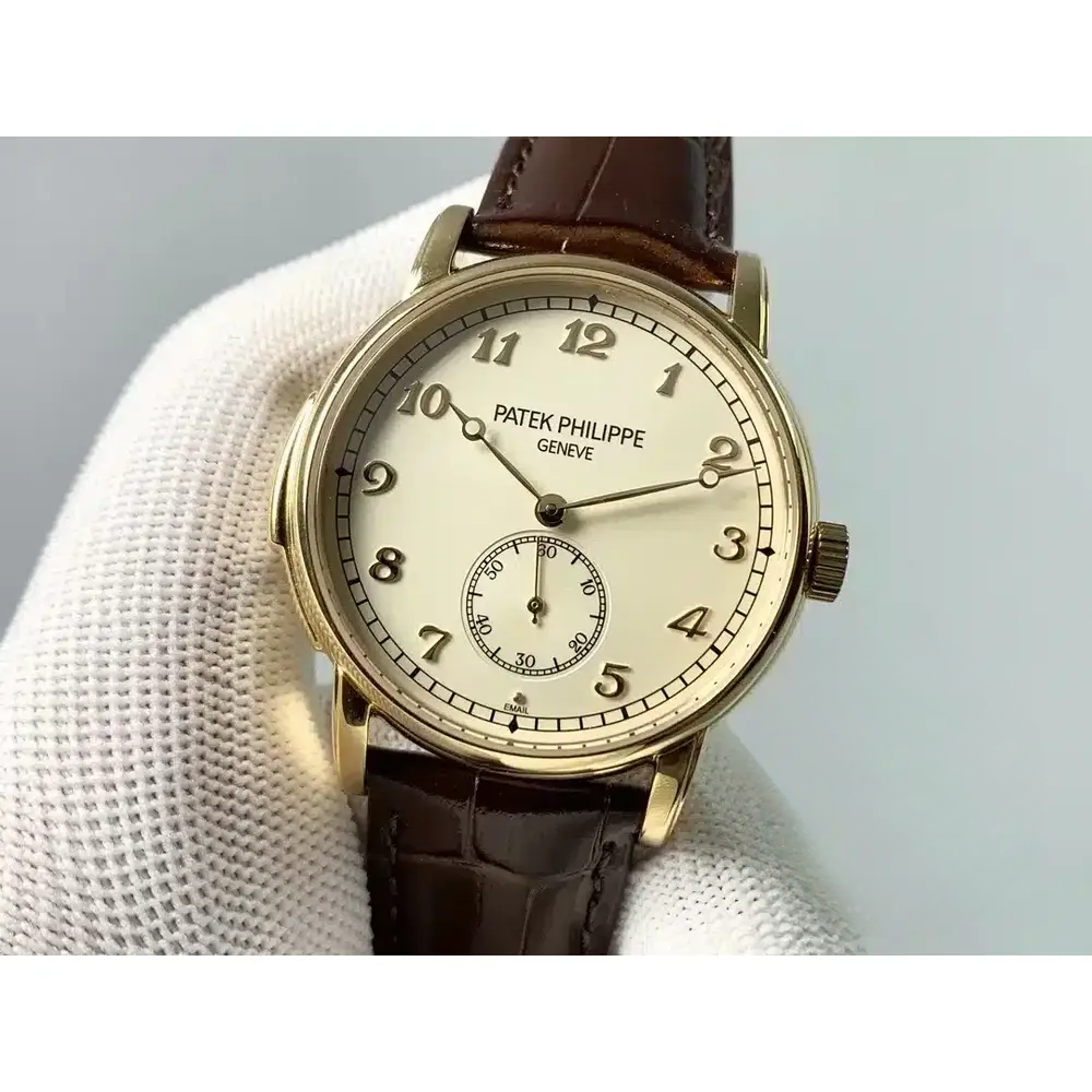 Replica Patek Philippe 5078 40 mm, Yellow Gold Plated - Image 3