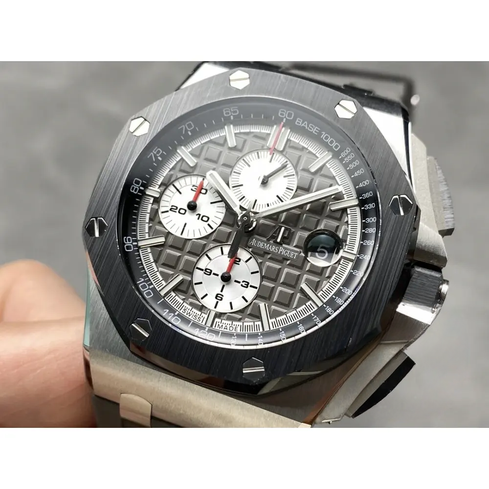 Super Clone Audemars Piguet Royal Oak Offshore Slate Grey Dial 44mm 26400SO.OO.A002CA.01 - Image 3