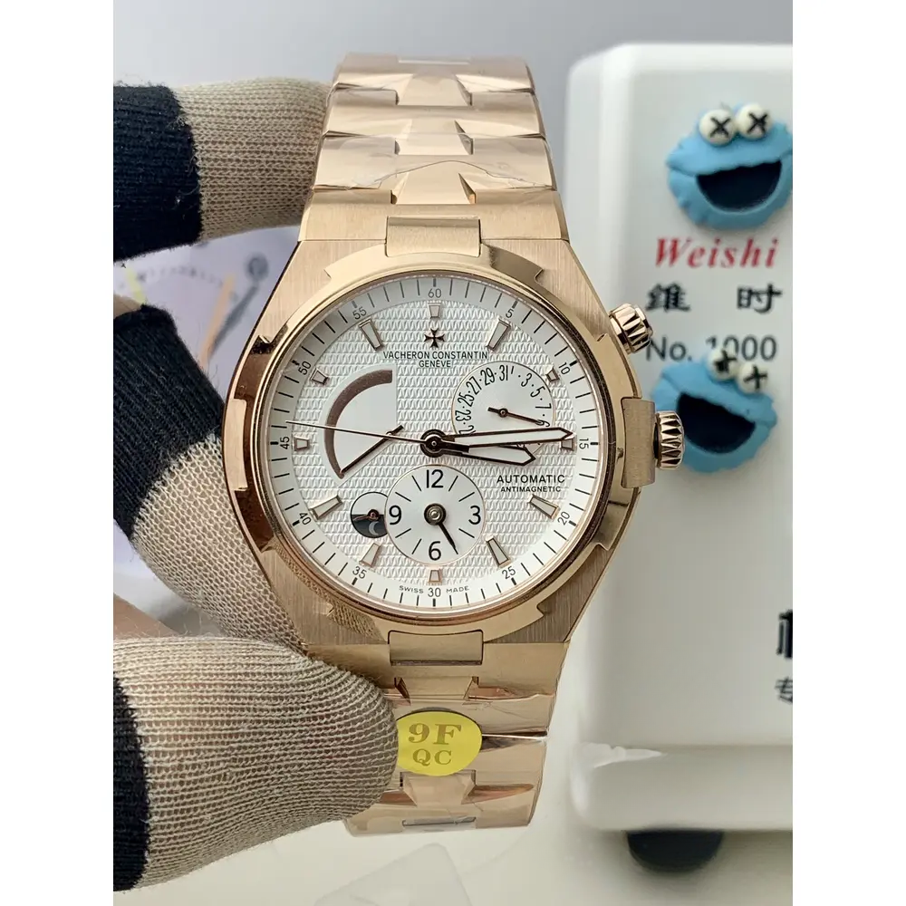 Replica Vacheron Constantin Overseas Dual Time 42mm 47450B01R-9404 White Dial - Image 8