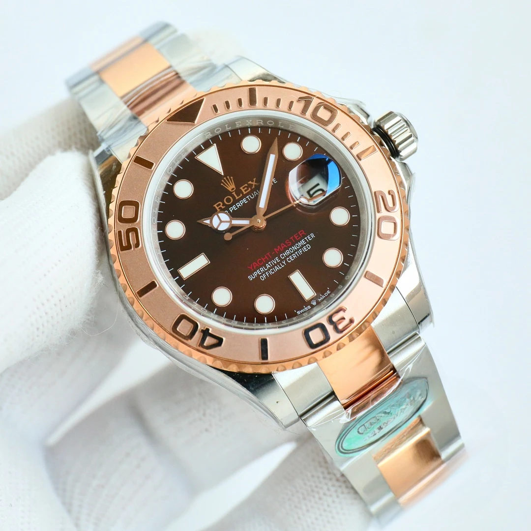 Replica Rolex Yacht-Master 116621 Chocolate Dial 40mm - Image 5