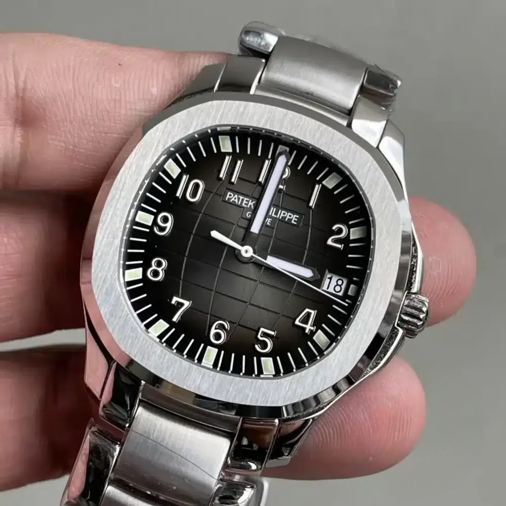 Replica Aquanaut 5167/1A-001 Patek Philippe Date, Sweep seconds 40.8 mm, Stainless steel - Image 4