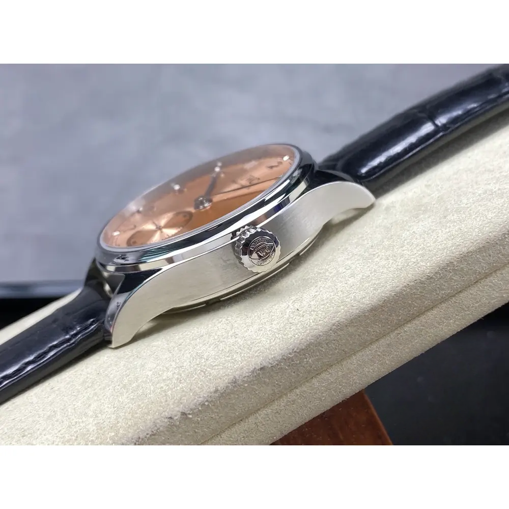 Swiss Replica IWC Portugieser Automatic Watch 40mm Salmon Dial IW358313 - Image 8