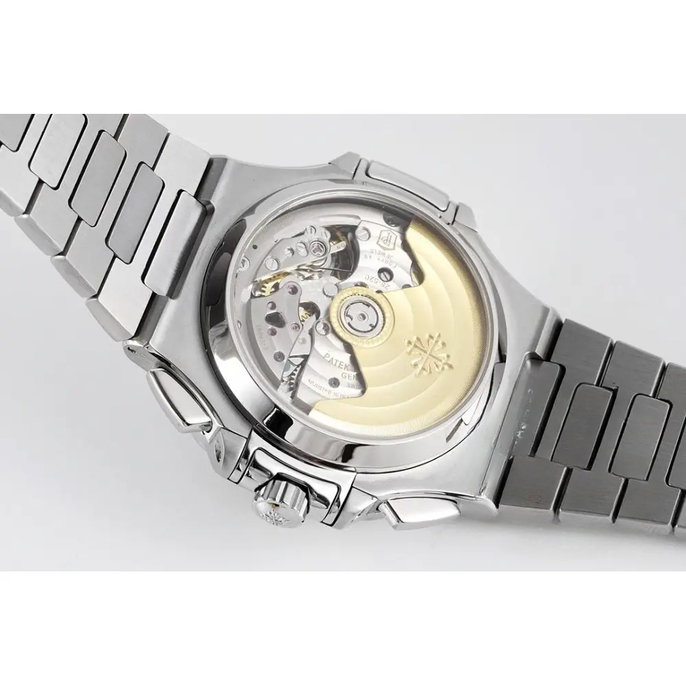 Super Clone Nautilus 5980/1A-001 Patek Philippe Flyback chronograph, Date 40 mm, Stainless Steel - Image 2