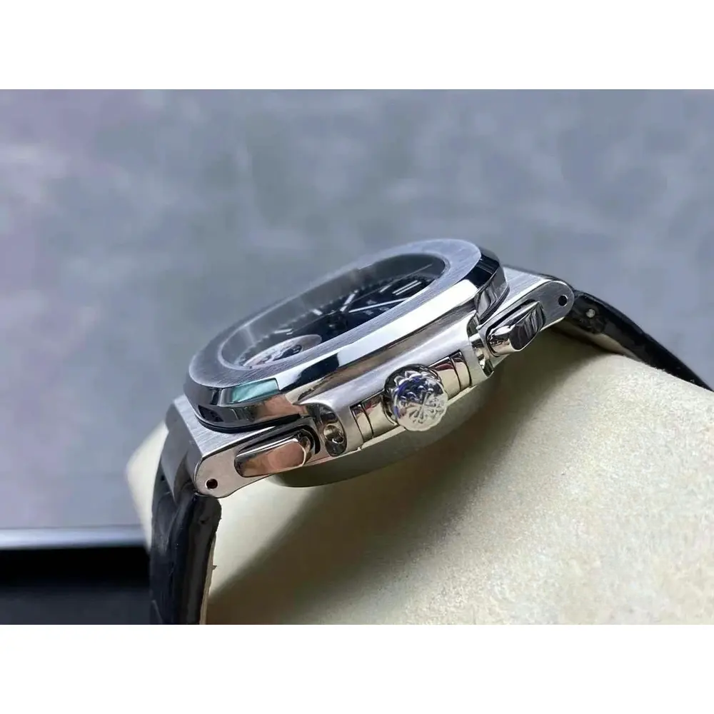 Super Clone Nautilus 5980-5R White 40.5mm Blue Dial - Image 5