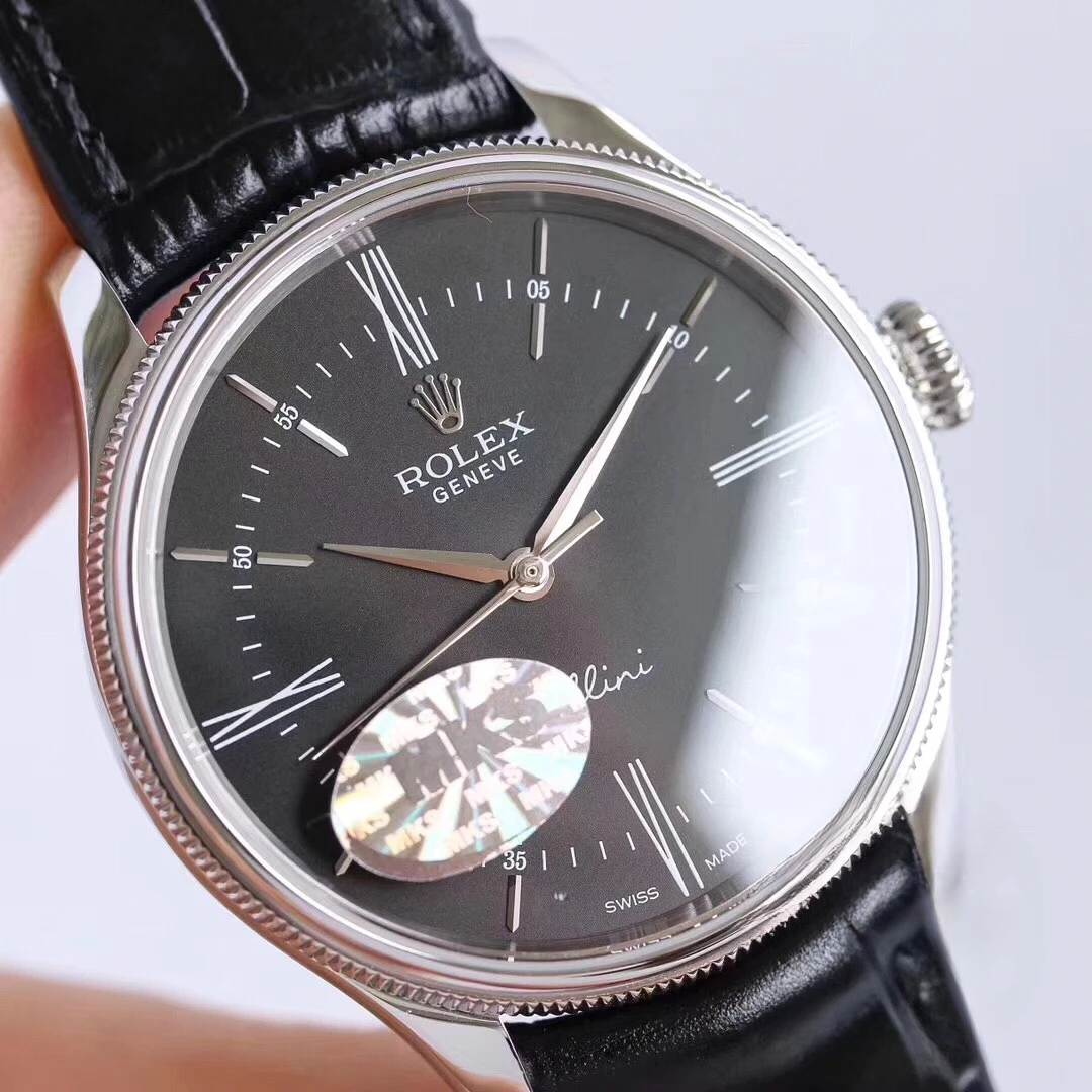 Replica Rolex Cellini Time 39mm 50509.006 Black Dial - Image 5