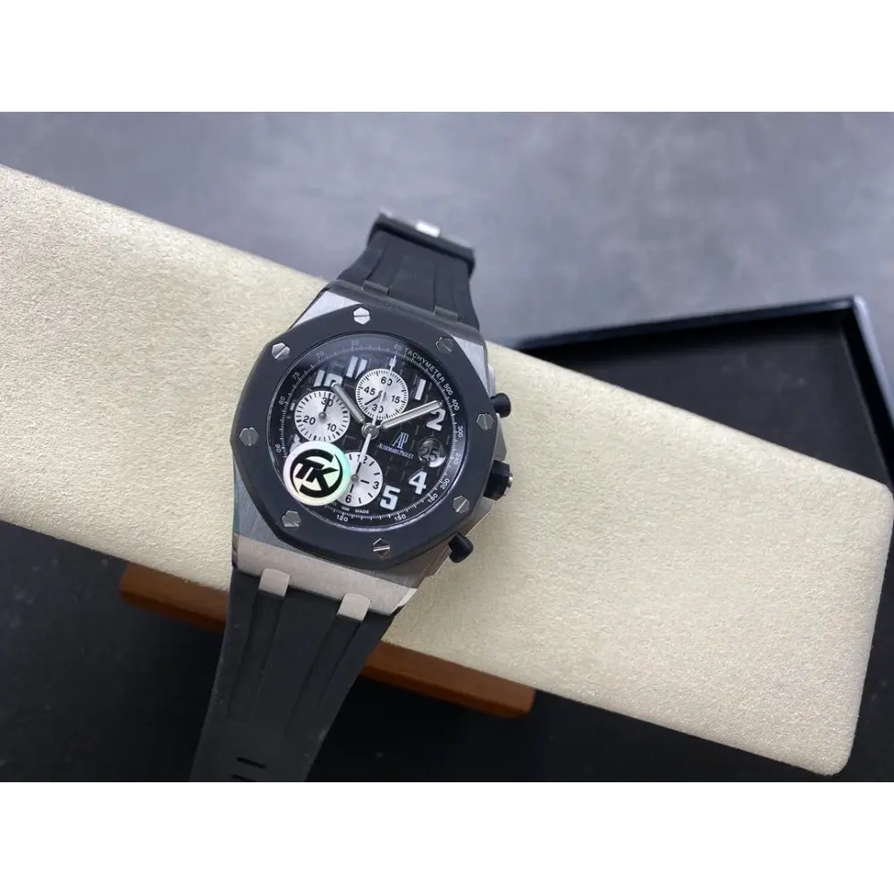 Super Clone Audemars Piguet Royal Oak Offshore Black Ceramic Dial 44mm 26170ST.OO.D101CR.01 - Image 5