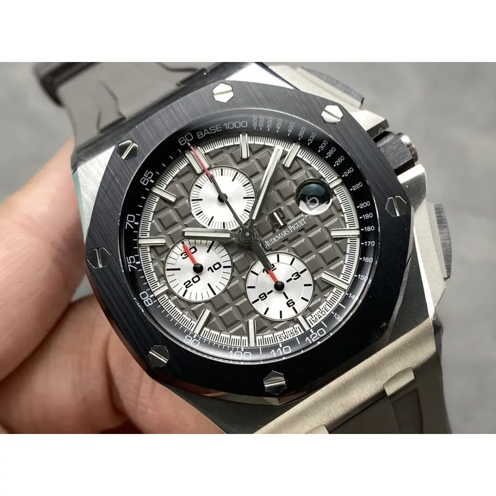 Super Clone Audemars Piguet Royal Oak Offshore Slate Grey Dial 44mm 26400SO.OO.A002CA.01 - Image 2