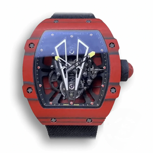 Replica Richard Mille 27-03 Tourbillon Red Carbon Fiber Case