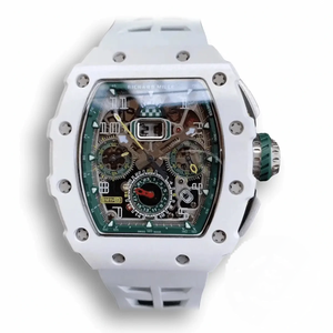 Super Clone Richard Mille 011-03 White Strap