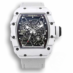 Replica Richard Mille35-01 Bbr Factory White Carbon Fiber Case